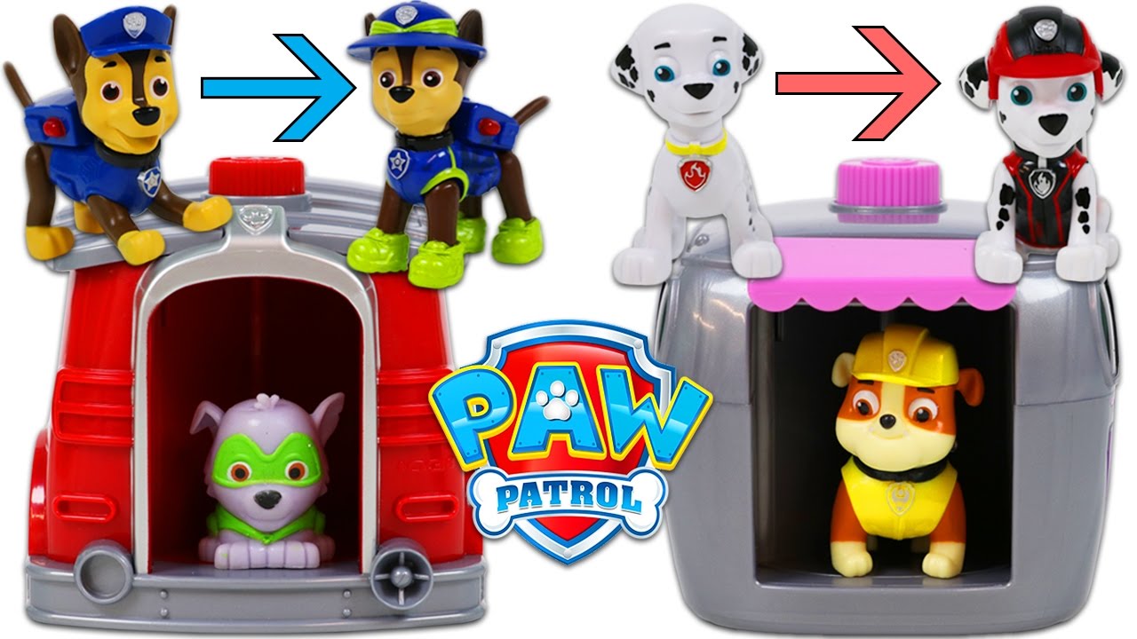 Best Learning Colors Video for Children PAW PATROL Change Costume and