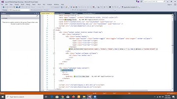 Layout View or Master Page in ASP .Net MVC ( Urdu Hindi )(Lecture 7)
