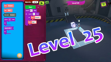 Rabbids Coding - Level 25  Tutorial | Walk-through  疯狂兔子学编程 第25关 教程|秘籍|攻略 | Guide