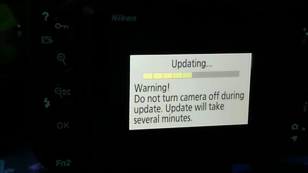 Nikon D500 latest firmware version 1.20 YouTube