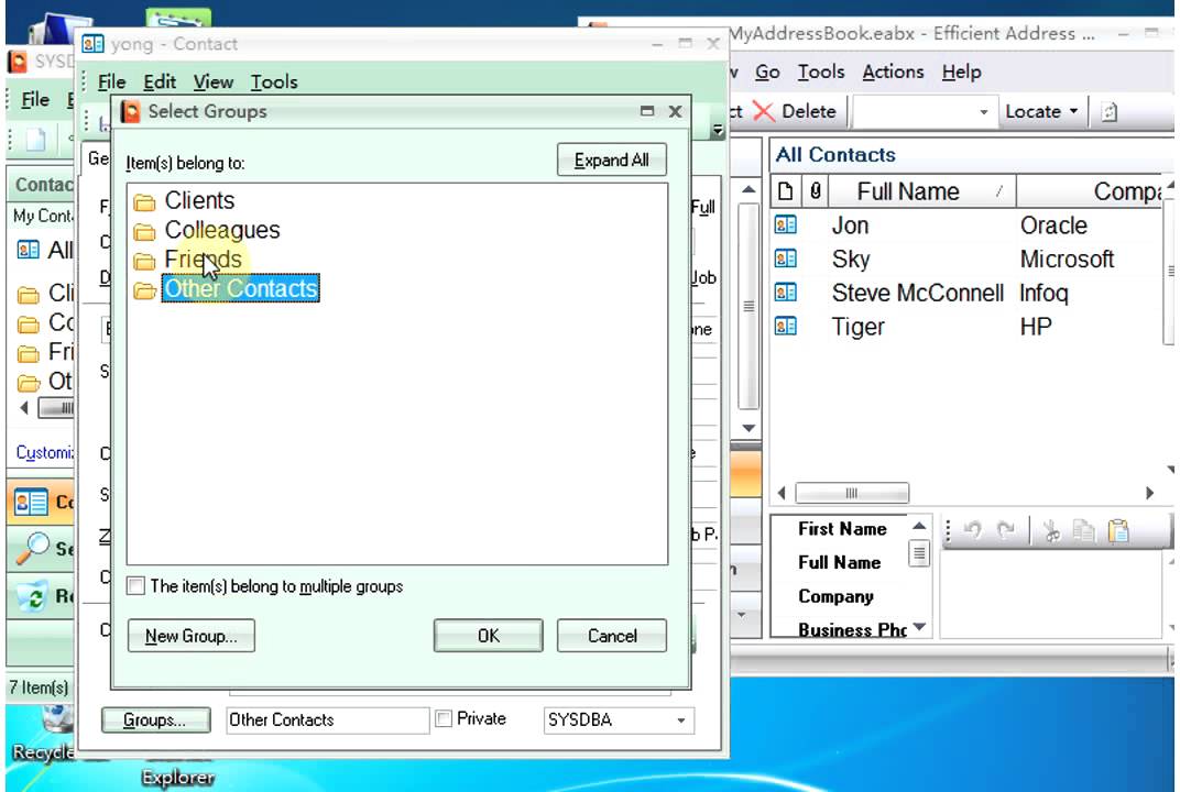 Efficient Address Book Network Guide
