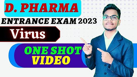 UP Polytechnic Group E1 previous year Question paper  biology | Virus  one shot video ||