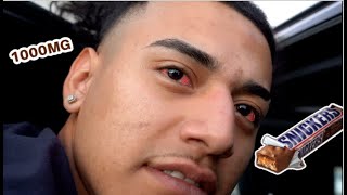 I GAVE MY HOMIE A EDIBLE WITHOUT HIM KNOWING PRANK AGAIN!!! *WE GOT ROBBED*