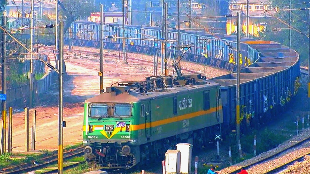 MASSIVE Trains of India | Heavy Electric and Diesels at duties | Train Videos of Indian Railways