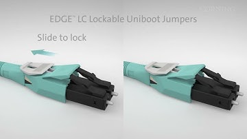 EDGE™ LC Lockable Uniboot Jumper Promotional Video