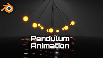 Blender 4.2 -Pendulum Animation Eevee Next Render #3d #eevee #eeveerender #polyfjord #pendulum