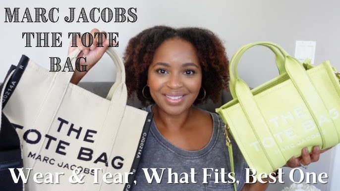 THE ULTIMATE MARC JACOBS TOTE BAG REVIEW: CANVAS VS. LEATHER - Word Nerd