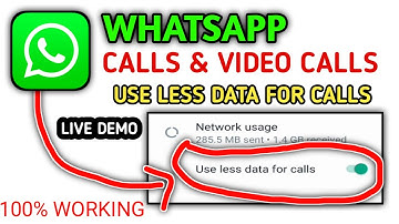 WhatsApp Video Call & Calls Use Less Data || व्हाट्सएप पर Video Call & Calls पर Data काम उसे कैसे का