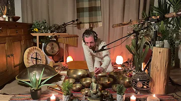SOUND HEALING MEDITATION JOURNEY, Handpan, Didgeridoo, Flute, Koshi, Shamanic Drum, ceremony, Calm