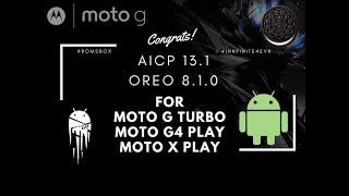 AICP 13.1 OREO [VoLTE] Rom for Moto G Turbo/merlin  | Moto X Play/Lux | Moto G Play/harpia screenshot 5