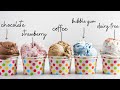 Make Five Keto Ice Cream Flavors with One Base Recipe + Dairy Free Ice Cream