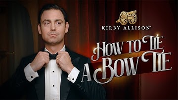 Master the Art of Tying a Bow Tie: A Step-by-Step Guide | How to Tie a Bow Tie | Kirby Allison