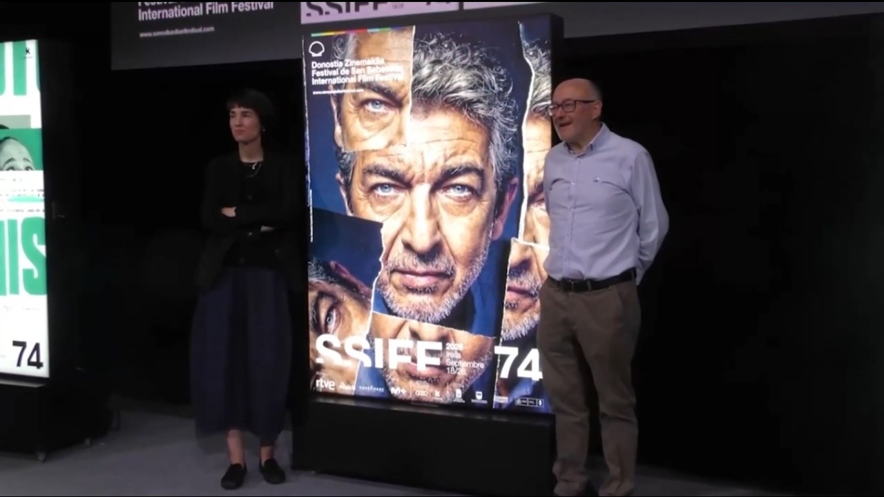 Ricardo Darin protagoniza el cartel oficial de la 74ª edición del Festival de San Sebastian