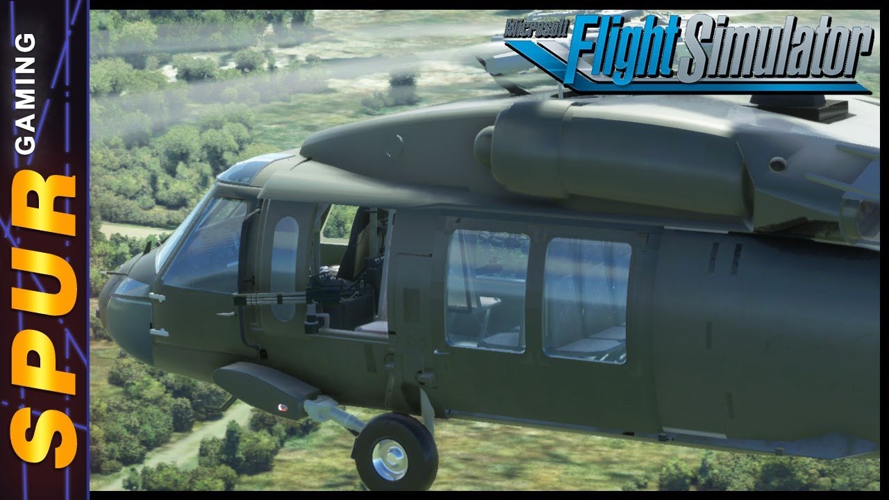 First Look UH-60 Blackhawk Helicopter for MSFS2020