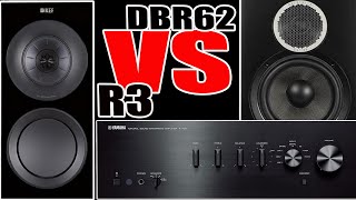 Sound Battle Kef R3 Vs Elac Debut Reference Dbr62 Bookshelf Speakers Yamaha A-S301 Integrated Amp