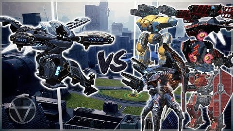 [WR] ???? Fafnir VS Titans – Ability Firepower Comparison | War Robots