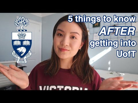 5 Things to know AFTER you get into UofT | HELPFUL tips I wish I knew in first year