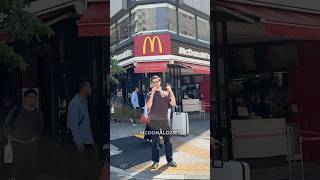 I'm testing McDonald's in Japan 🇯🇵 #coocharz #japan #food #mcdonalds