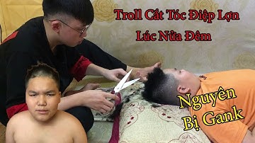 Điệp Lợn Gank Anh Trai Cực Mạnh Vì Tội Troll Cắt Tóc Lúc Nửa Đêm || HGN Vlogs