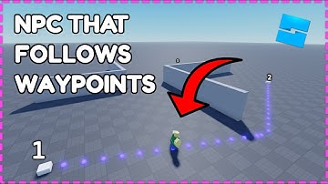 How to add NPC THAT FOLLOWS WAYPOINTS (randomly) *SIMPLE*