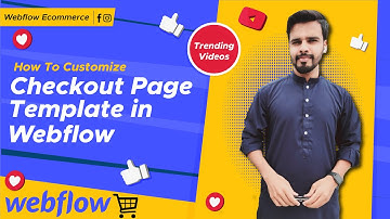 How To Customize Checkout Page in Webflow in Urdu/Hindi - Webflow Ecommerce - Webflow Tutorial