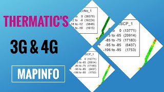 How to create Thematic 3G & 4G using MapInfo
