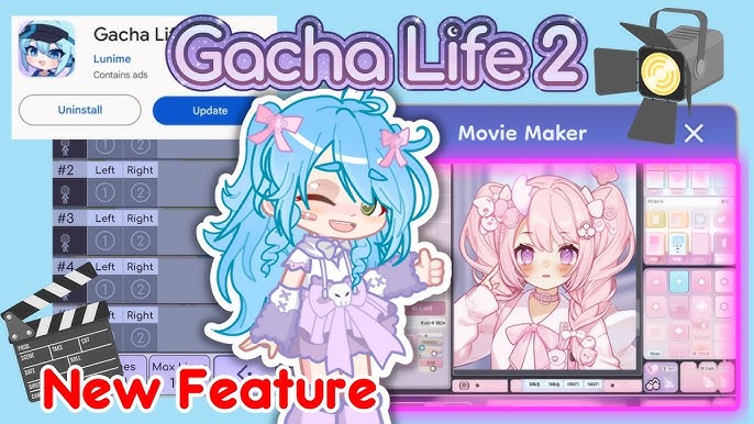 GACHA EDITX👀💖, Download New Gacha Life MOD✨