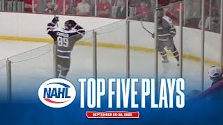 NAHL Top 5️⃣ Plays - 2025 NAHL Showcase