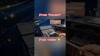 FREE TONES | YAMAHA DTX | #music #trending #pad #yamaha #drums #drumming