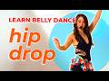 learn the most important #bellydance move ⭐️ THE HIP DROP!!
