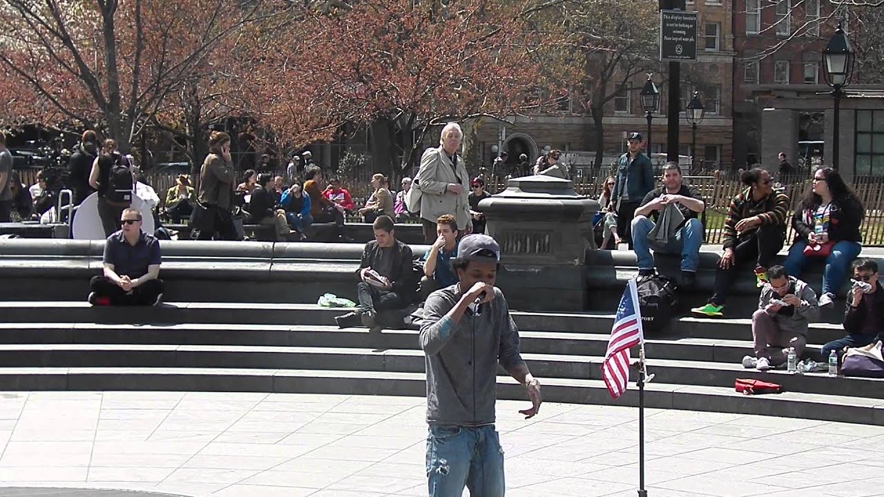 NYC 420 Freedom Festival - Washington Square Park Video 1 of 2