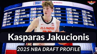 Kasparas Jakucionis | 2025 NBA Draft Profile