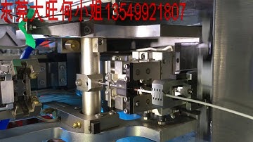 Fully Automatic terminal crimping machine waterproof  blocking machine