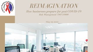 May 25 2020 Risk Management ISO 31000