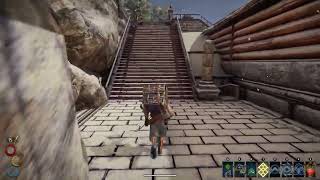 Outward - First Playthrough - Crafting and Enchanting Antique Plate Set