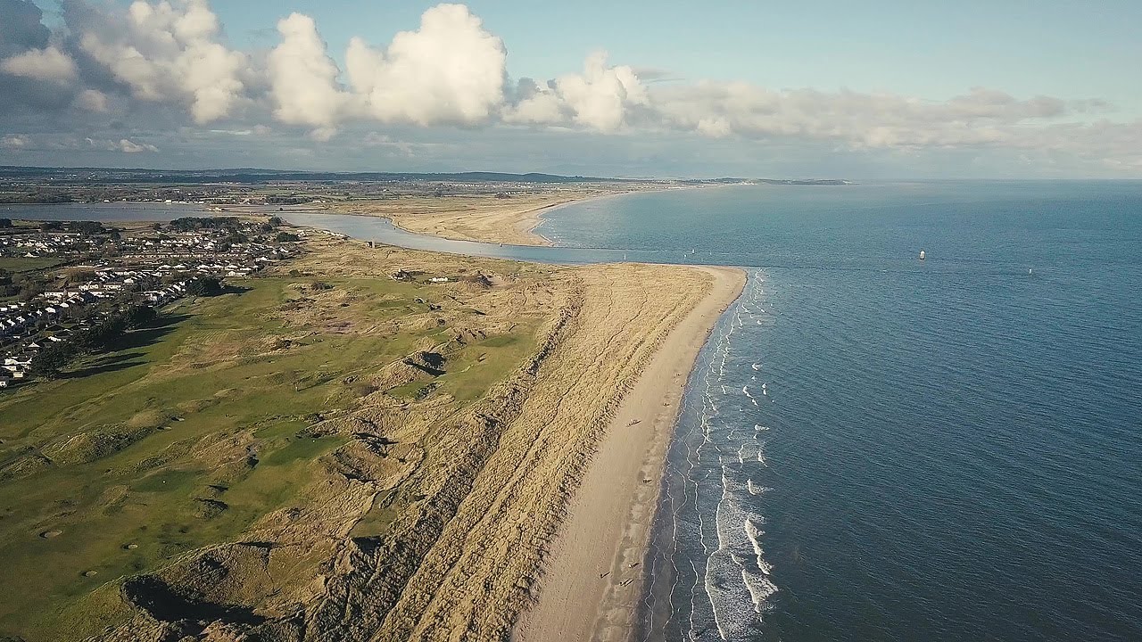 Ireland Meath Bettystown Beach Aerial Drone Videos 4K DJI Mavic Pro