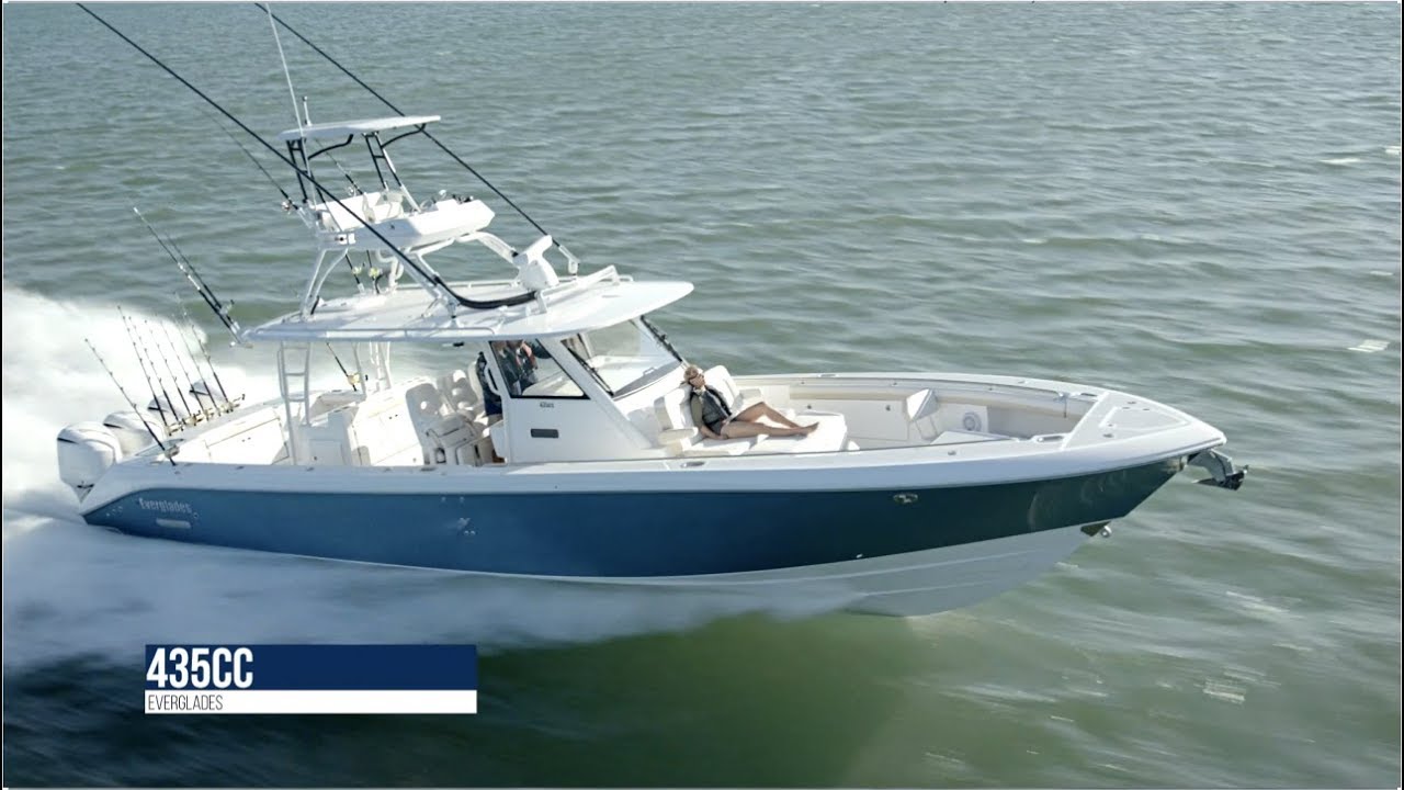 Everglades Boats Flagship 435cc YouTube