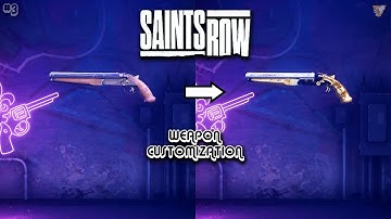 Saints Row 2022 - Weapon Customization | Sawed-Off Shotgun  - Custom Skin