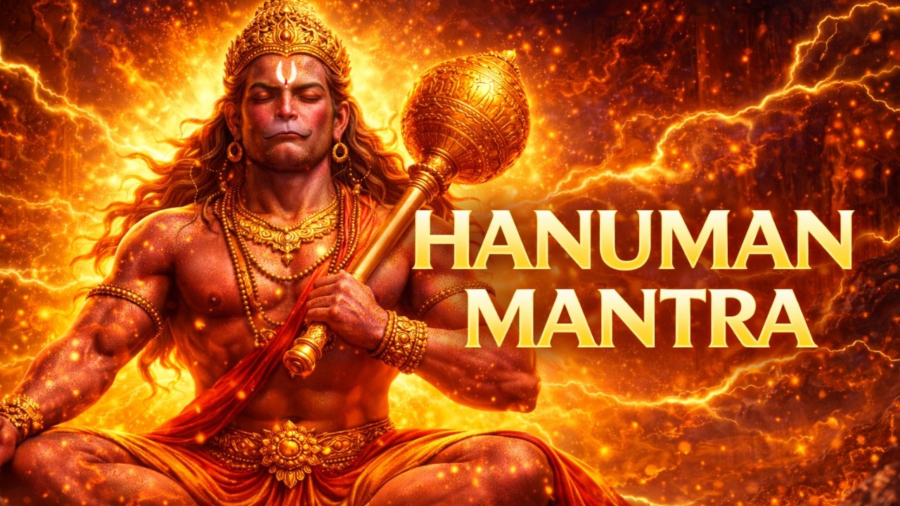 Hanuman Mantra for Strength & Protection | 3 Hour Powerful Chant