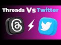 Threads instagram kya hai? | Threads vs Twitter