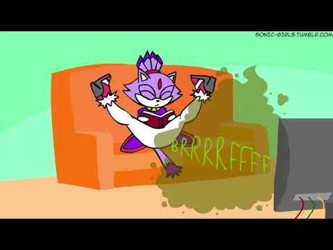 Blaze the cat farts