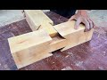 Extreme Wooden Woodworking Skills, ASMR Perfect A Hand Cut Mitered Dovetails, Woodworking Instructor