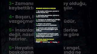 Sert Ama Doğru: Hayatı Değiştiren 6 Gerçek