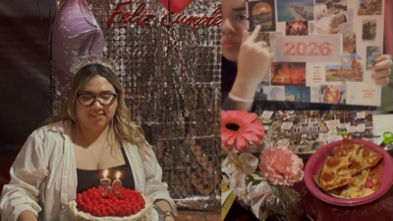 Fiesta de cumple🎂/Año nuevo/ Vlog Nath Mendez