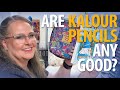 Kalour colored pencils review plus full length color along