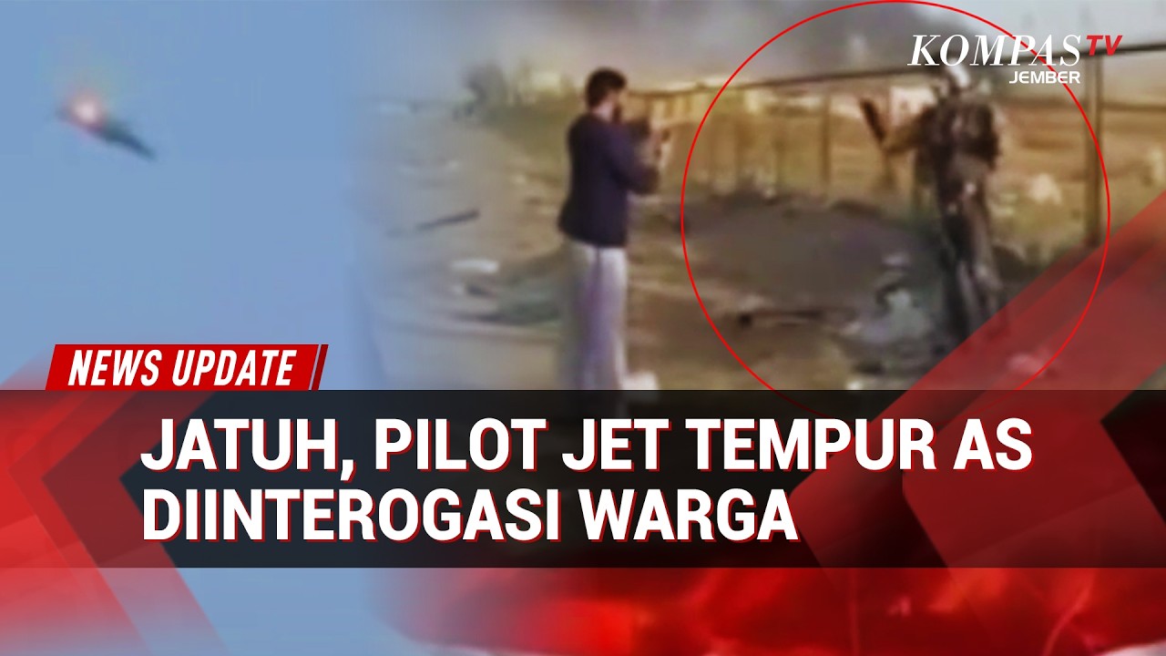 Jet Tempur AS Jatuh di Kuwait, Pilot Langsung Diinterogasi Warga
