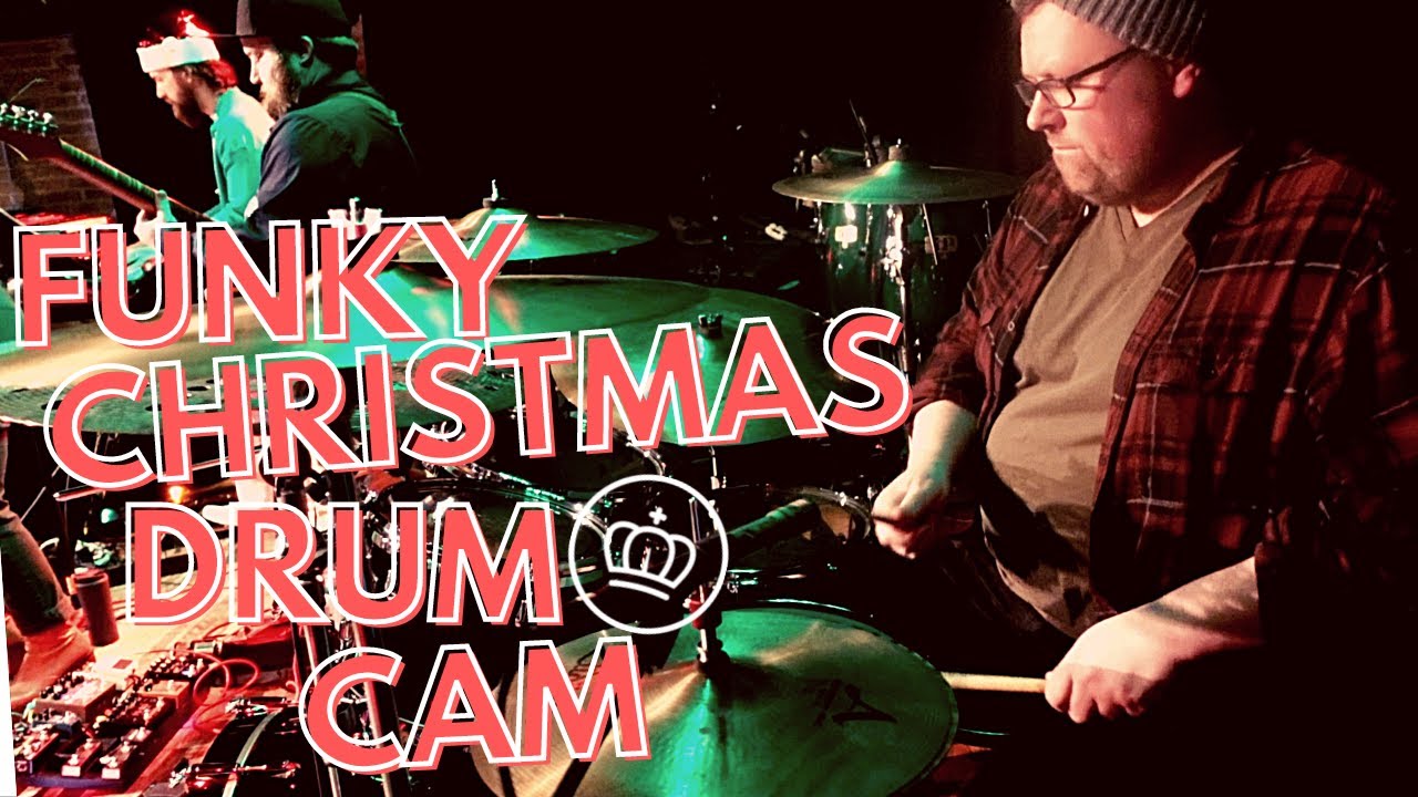 Funky Christmas Drum Cam // The Pocket Kings at High Noon Saloon
