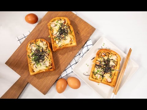โอยาโกะโทสต์ โทสต์ที่ให้ความอร่อยเหมือนข้าวหน้าไก่สไตล์ญี่ปุ่น | Pholfoodmafia I ขนมปังฟาร์มเฮ้าส์