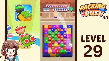 Packing Rush Level 29 Solution Walkthrough
