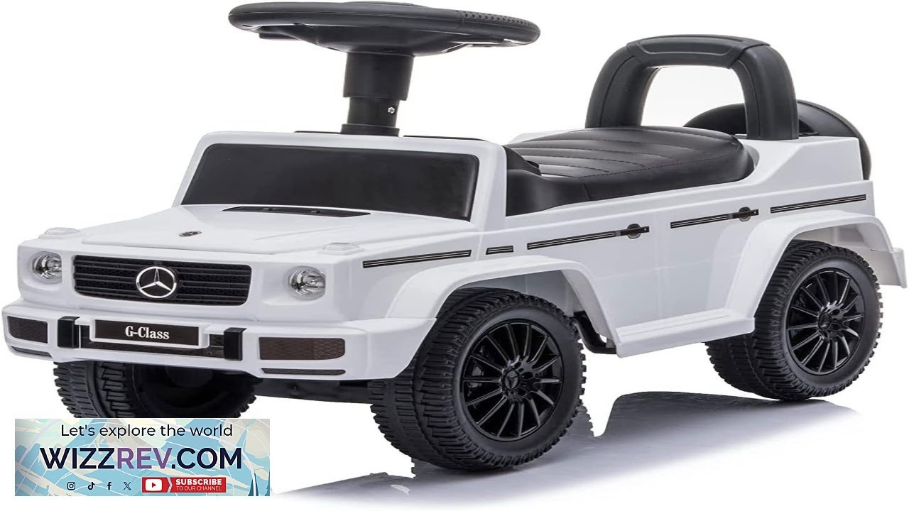 Best Ride On Cars Mercedes G Wagon Push Car White Large Review